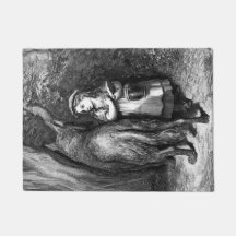 小さな赤い乗馬フードはオオカミ老人に出会う