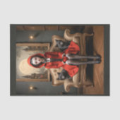 小さな赤い乗馬フードは狼の子供とシックに行く 薄葉紙 (正面)