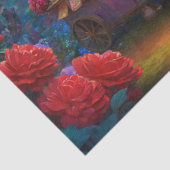 小さな赤い乗馬フード&オオカミのデコパージュ 薄葉紙 (詳細)