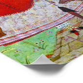 小さな赤い乗馬フード ポスター (角)