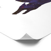 小さな赤い乗馬フード ポスター (角)