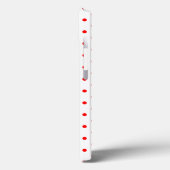 小さな赤い水玉模様 Case-Mate iPhoneケース (裏面 / 左)