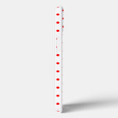小さな赤い水玉模様 Case-Mate iPhoneケース (裏面 / 右)