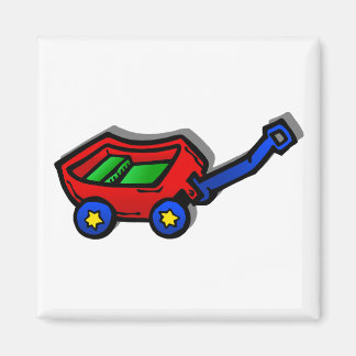 小さな赤い車 マグネット