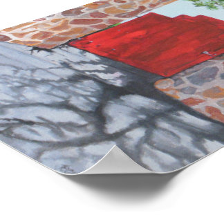 小さな赤い門 ポスター