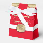 小さな赤くるみ割り玩具兵士のお気に入りボックス フェイバーボックス (正面サイド)