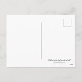 小さな赤と悪いオオカミのクリスマスカード シーズンポストカード (裏面)