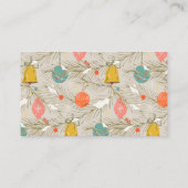 小さな赤メリーちゃんシャワーおむつラッフルカード エンクロージャーカード (裏面)