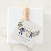 小さな赤メリーちゃんシャワーChristmas Boy Shower フェイバータグ (インサイチュ)