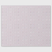 小さな赤白青グリッド ラッピングペーパー (フラット)