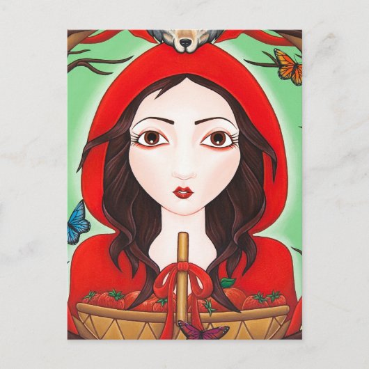 小さな赤 ポストカード (正面)