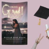 小さな輝き | 2023モダン卒業写真 横断幕