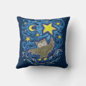 小さな輝く星 クッション (裏面)