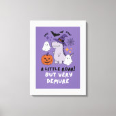 小さな轟音、しかし非常に飾り気のないキャンバスアート キャンバスプリント (正面)