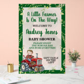 小さな農家が赤ちゃんシャワーを浴びている アクリルサイン (ウェディング)