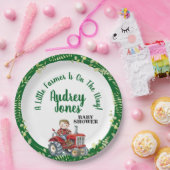 小さな農家が赤ちゃんシャワーを浴びている ペーパープレート (パーティー)