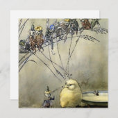 『小さな迷惑者』(ちいさなめいわくもの)アー・ダンカン・カーセ シーズンカード (正面/裏面)