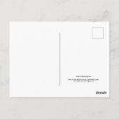 小さな通りNo 11色版 ポストカード (裏面)