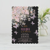 小さな野の花が咲く　ベイビーシャワー#３ 招待状 (スタンド正面)