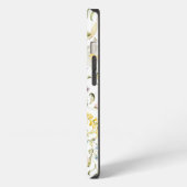 小さな野の花の植物図案フラワーズ iPhoneケース (左側面)