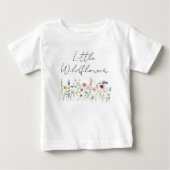 小さな野の花 ベビーTシャツ (正面)