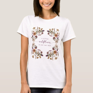 小さな野の花 Tシャツ
