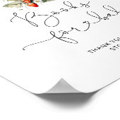 小さな野生のキノコの本のベビーポスター ポスター (角)