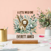 小さな野生の人 アクリルサイン (ウェディング)