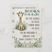 小さな野生の人 エンクロージャーカード (正面/裏面)