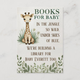 小さな野生の人 エンクロージャーカード