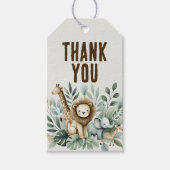 小さな野生の人 ギフトタグ (正面)