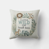 小さな野生の人 クッション (裏面)