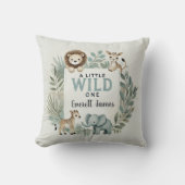 小さな野生の人 クッション (正面)