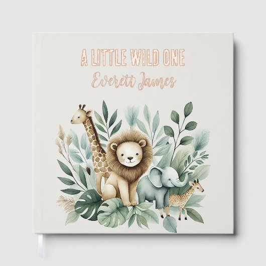 小さな野生の人 ゲストブック (正面)