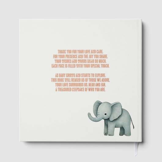 小さな野生の人 ゲストブック (裏面)