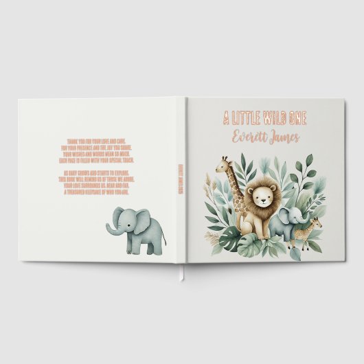 小さな野生の人 ゲストブック (全面)