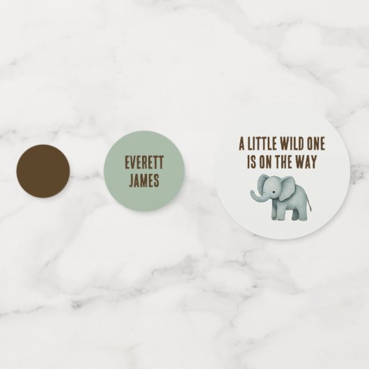 小さな野生の人 コンフェッティ (裏面)