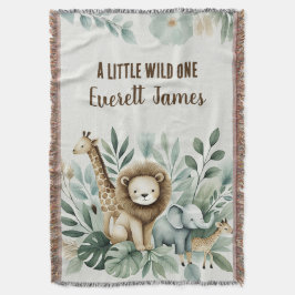 小さな野生の人 スローブランケット