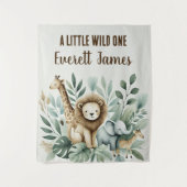 小さな野生の人 タペストリー (正面)