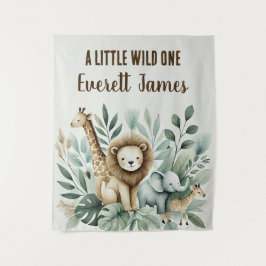 小さな野生の人 タペストリー