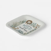 小さな野生の人 ペーパープレート (傾斜あり)