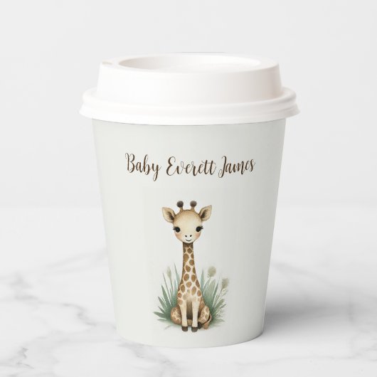 小さな野生の人 紙コップ (裏面)