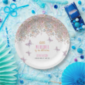 小さな野生の花が開花の赤ちゃんシャワー#2 ペーパープレート (パーティー)