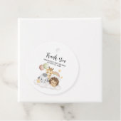 小さな野生の1かわいい赤ちゃんシャワー周り フェイバータグ (インサイチュ)