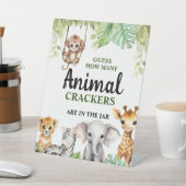 小さな野生の1つの赤ちゃんシャワー 台座サイン (インサイチュ)