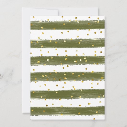 小さな野生の1つ、冬の動物の赤ちゃんシャワー 招待状 (裏面)