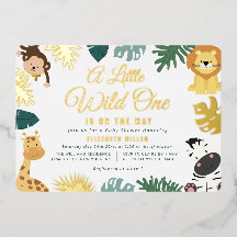 小さな野生の1ヶ所の森林の赤ちゃんシャワー