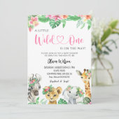 小さな野生児がやってくる - ジャングルサファリ 招待状 (スタンド正面)