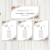 小さな野結婚花の頭部記号