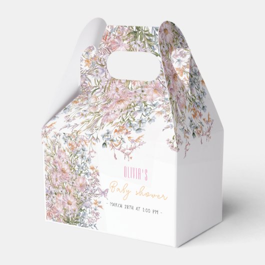 小さな野花が開花 フェイバーボックス (正面サイド)